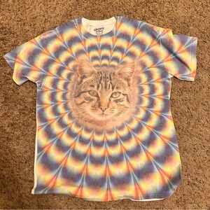 “Tie-Dye” Tabby Shirt